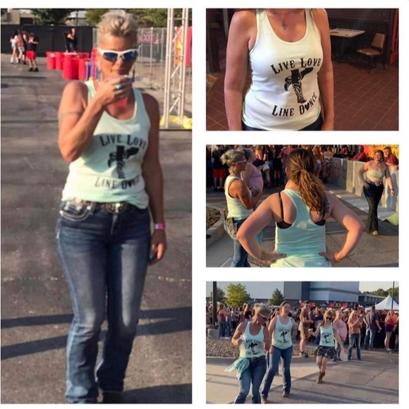 Mint green Racerback Tank Top - Picture 4 of 5